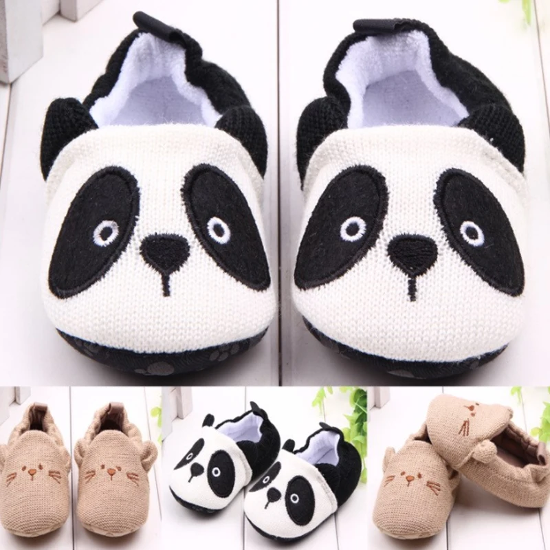 

Toddler Shoes Ankle Sock Cute Small Children's Cotton Shoes Non-slip Soft Bottom Room Kid's Indoor Autumn Knitted Fabric Shoes