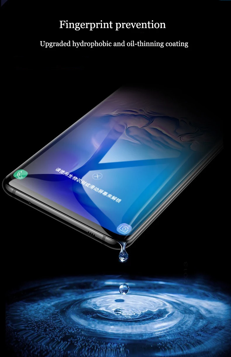 Прозрачное изогнутое ультрафиолет жидкое закаленное стекло для samsung Galaxy S10 S8 S9 Plus S7edge S10 5G Note 8 9 10 pro защита экрана