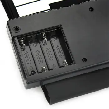 

Portable 61 Keys Professional Smart Folding Piano Silicone Hand-rolled Electronic Pianos Beginner Instrument