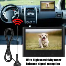 Leadstar 9-дюймовый DVB-T/T2 спереди колонки цифровой ТВ с TF слотом для карт 110-220V штепсельная вилка британского стандарта 1080P