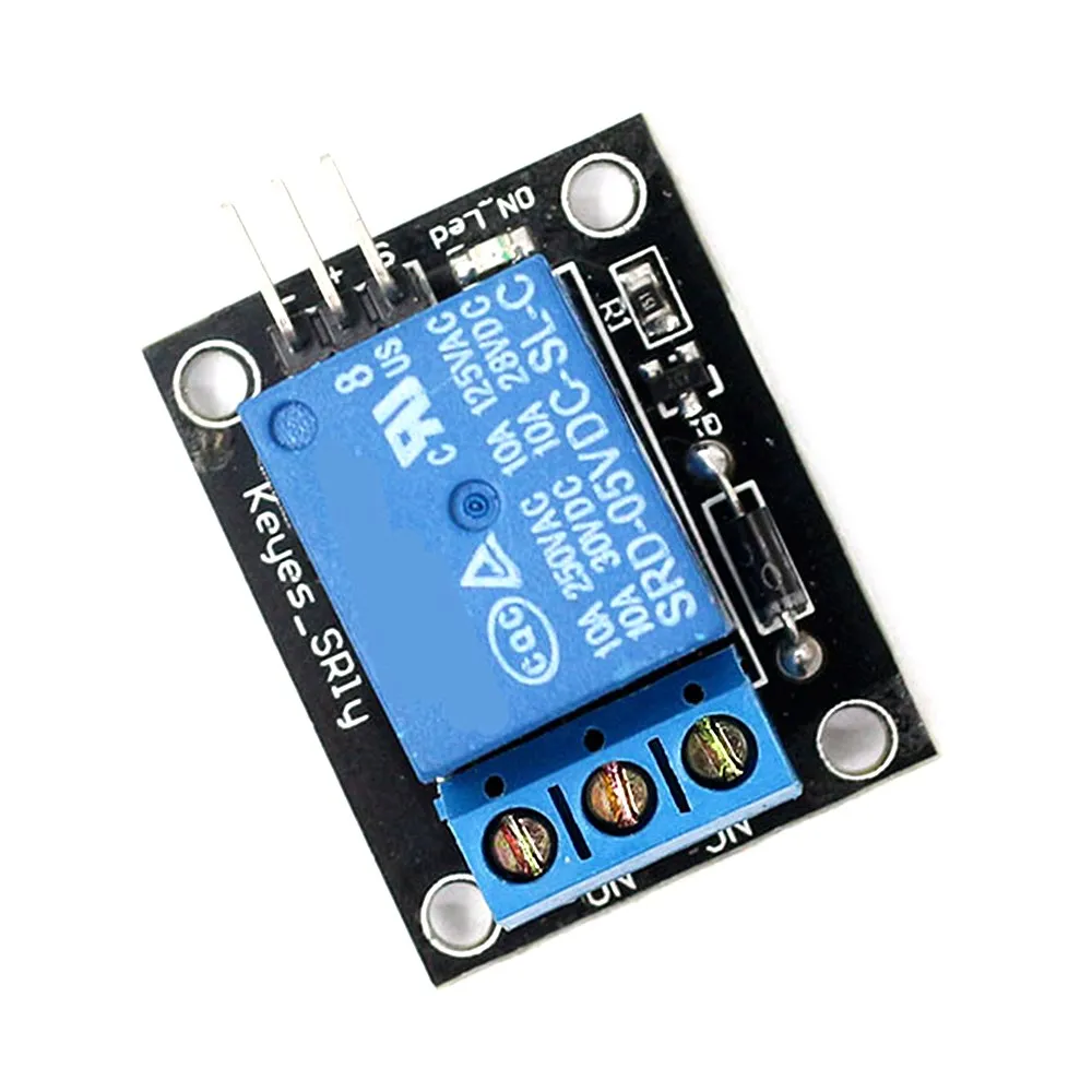 

5V relay module 1 way 5V relay expansion board Small size KY-019 high level trigger pull