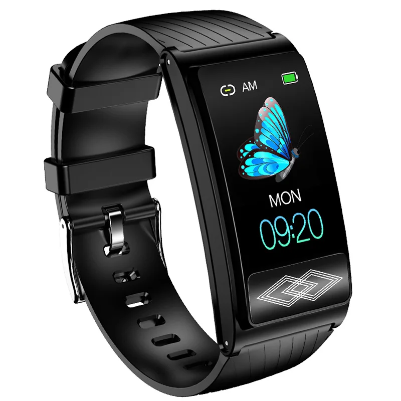 P10 Sport Smart Bracelet Blood Pressure Oxygen Heart Rate Monitor ECG Band Activity Tracker Waterproof HRV Healthy Index