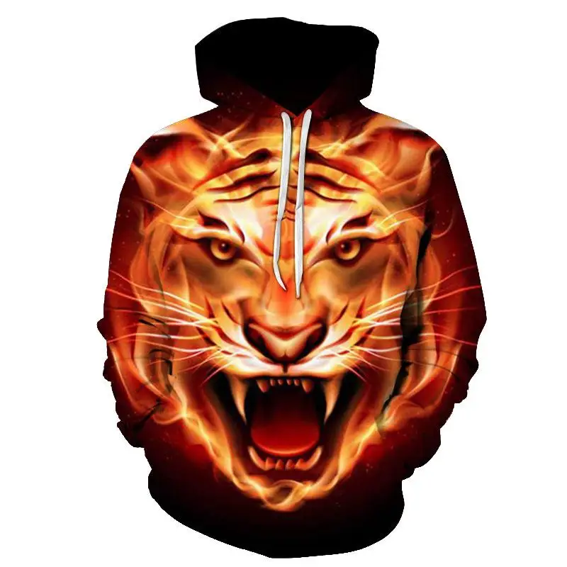 

2019 Hot Sale Fashion Animal Sweatshirts Dots Lion 3D Printed Men / Women Hoodie Men Sweatshirt Men Streetwear Hooded Man Cloak