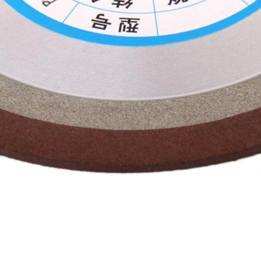 Diamond Grinding wheel Hard Steel 1-Tapered Polished Alloy 125mm Grit 180