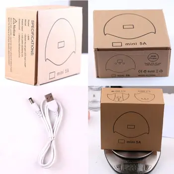 

36W LED UV Resin Curing Lamp 395NW UV GEL Curing Lights USB Charge Jewerly Tools X7YC