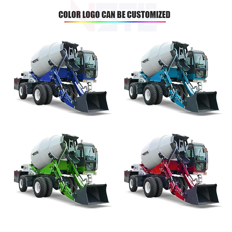 Hot Sale 3.5m3 Self Loading Ready Mix Concrete Mixer Truck With China Factory Price - Image 5