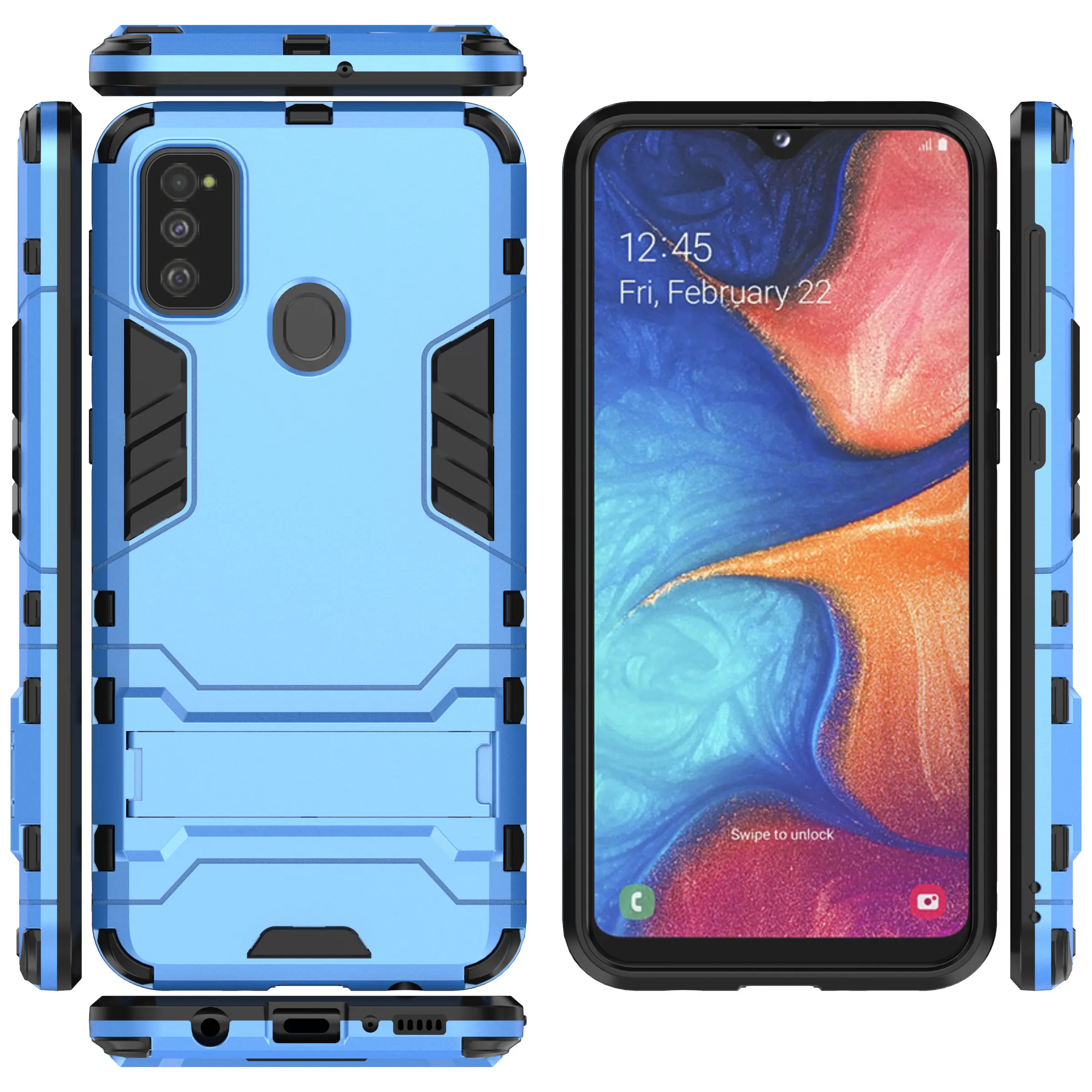 Для samsung Galaxy M30s чехол противоударный защитный резиновый силиконовый Жесткий чехол для телефона на samsung M30s M 30s Sm-m307f M307f Full