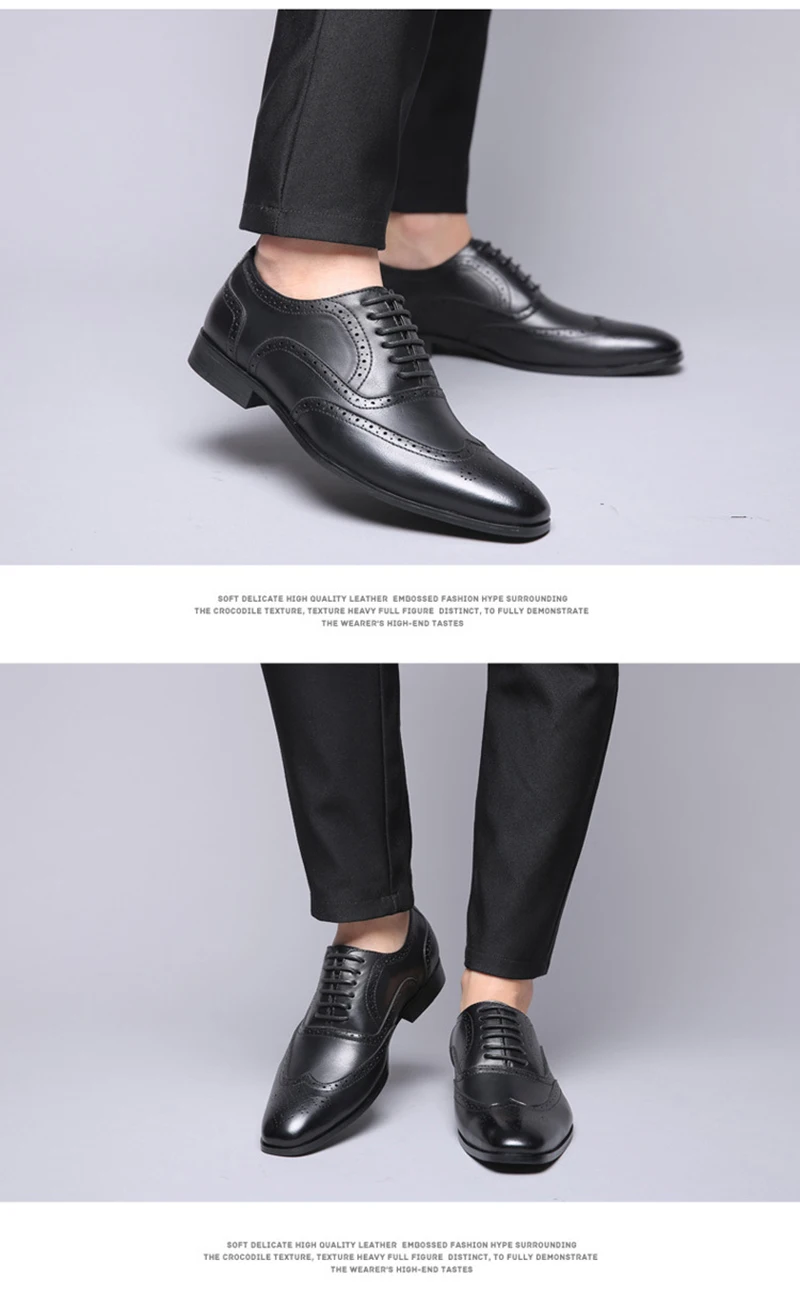 Merkmak/мужские деловые туфли в стиле ретро из воловьей кожи; классические кожаные туфли с острым носком; Мужские модельные туфли-оксфорды; большие размеры 38-48