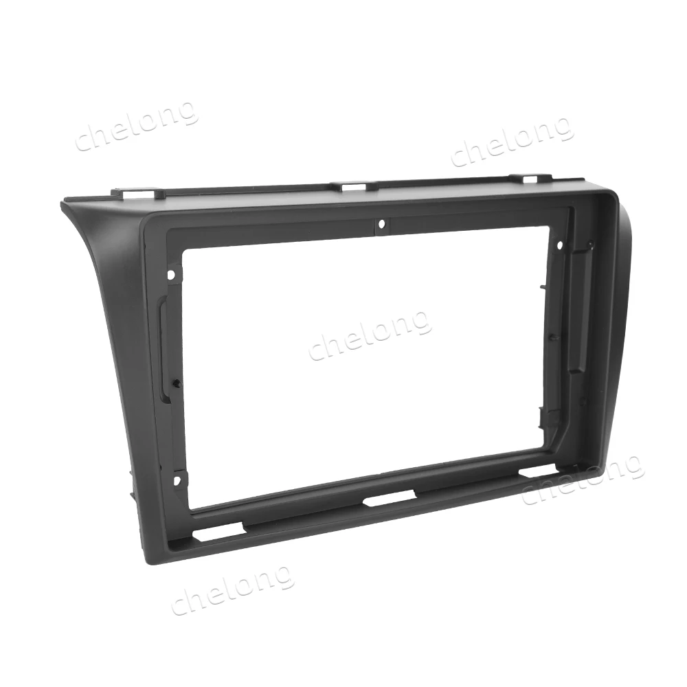 2Din рамка приборной панели автомобиля подходит для MAZDA 3 2004-2009 Автомобильный DVD gps приборная панель комплект монтажная рамка отделка рамка Fascias