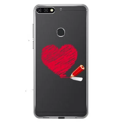 Чехол Fundas для huawei Y6 Prime ATU-L31 ATU-L42 резиновый защитный чехол с рисунком для huawei Y6 Prime - Цвет: K3