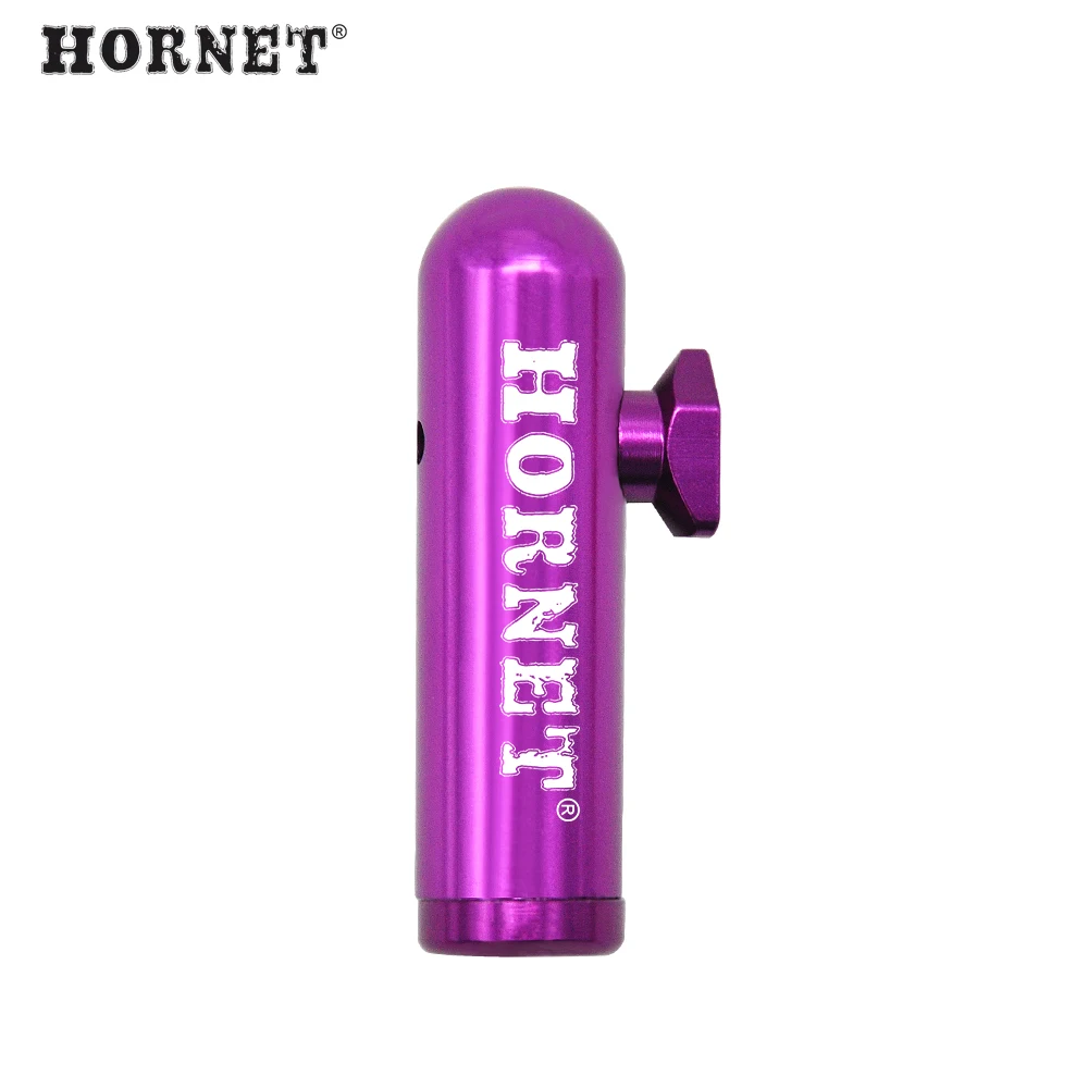 HORNET алюминиевый круглый наконечник для храпа Snuff Snorter порошок ракета диспенсер