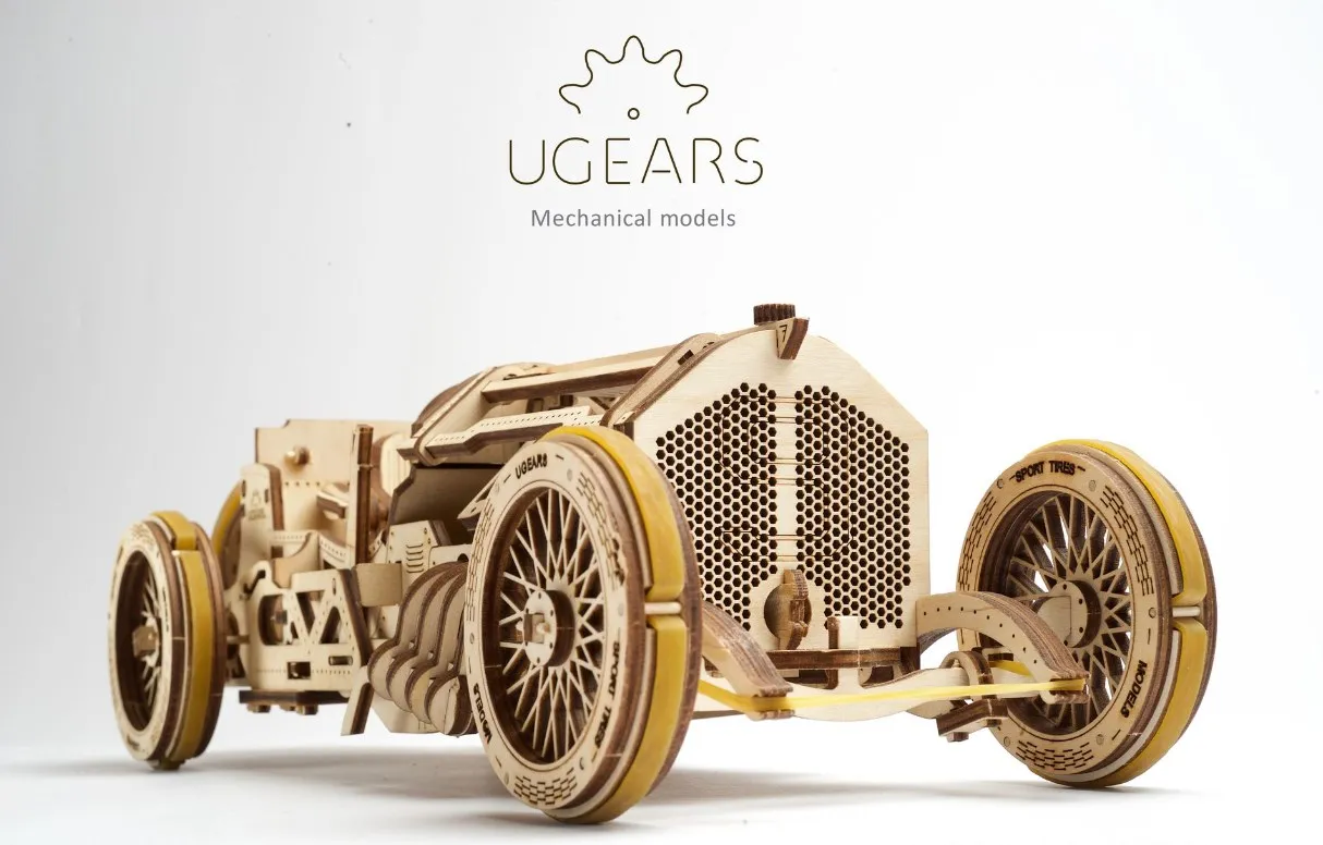 Сборная модель Спорткар U-9 Гран-при UGEARS
