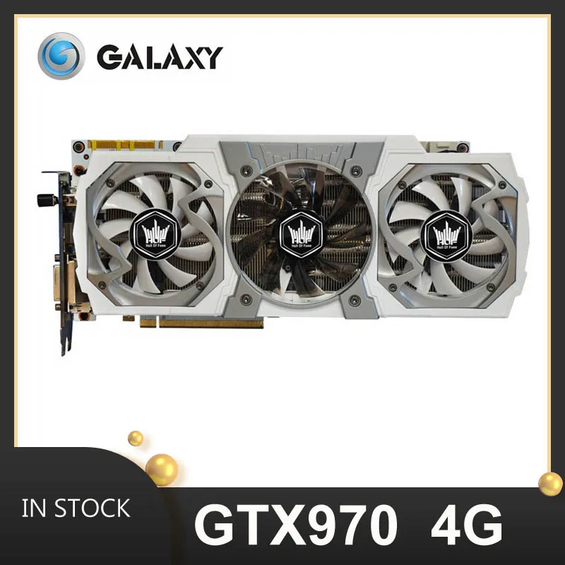 Видеокарта GALAXY gtx 970 4 Гб gddr5 nvidia geforce графические пластины для настольных игр не