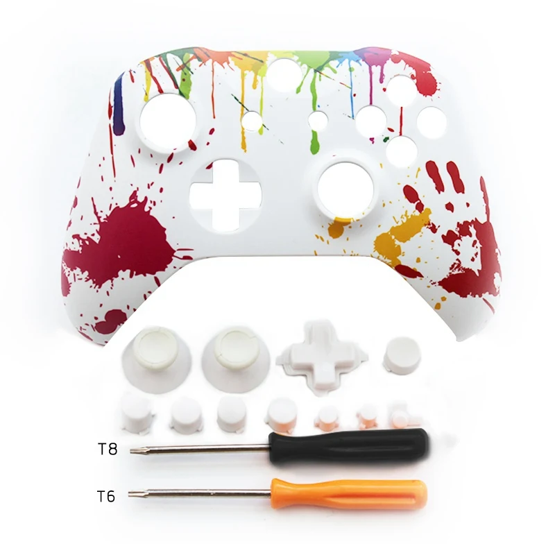

Fashion Front Top Handle Shell Faceplate Case Cover For AN XBox One Slim/X Controller NEW!