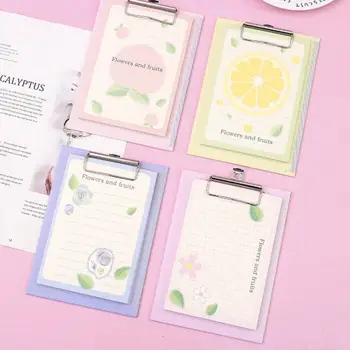 

New Arrival Kawaii Flowers And Fruits Memo Pads Clip Board Message Paper Notes Paperlaria Daily To Do List Planner Stationery