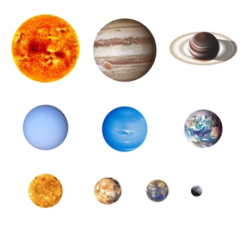 

Solar System Luminous Wall Stickers Kids Room Decal Decor