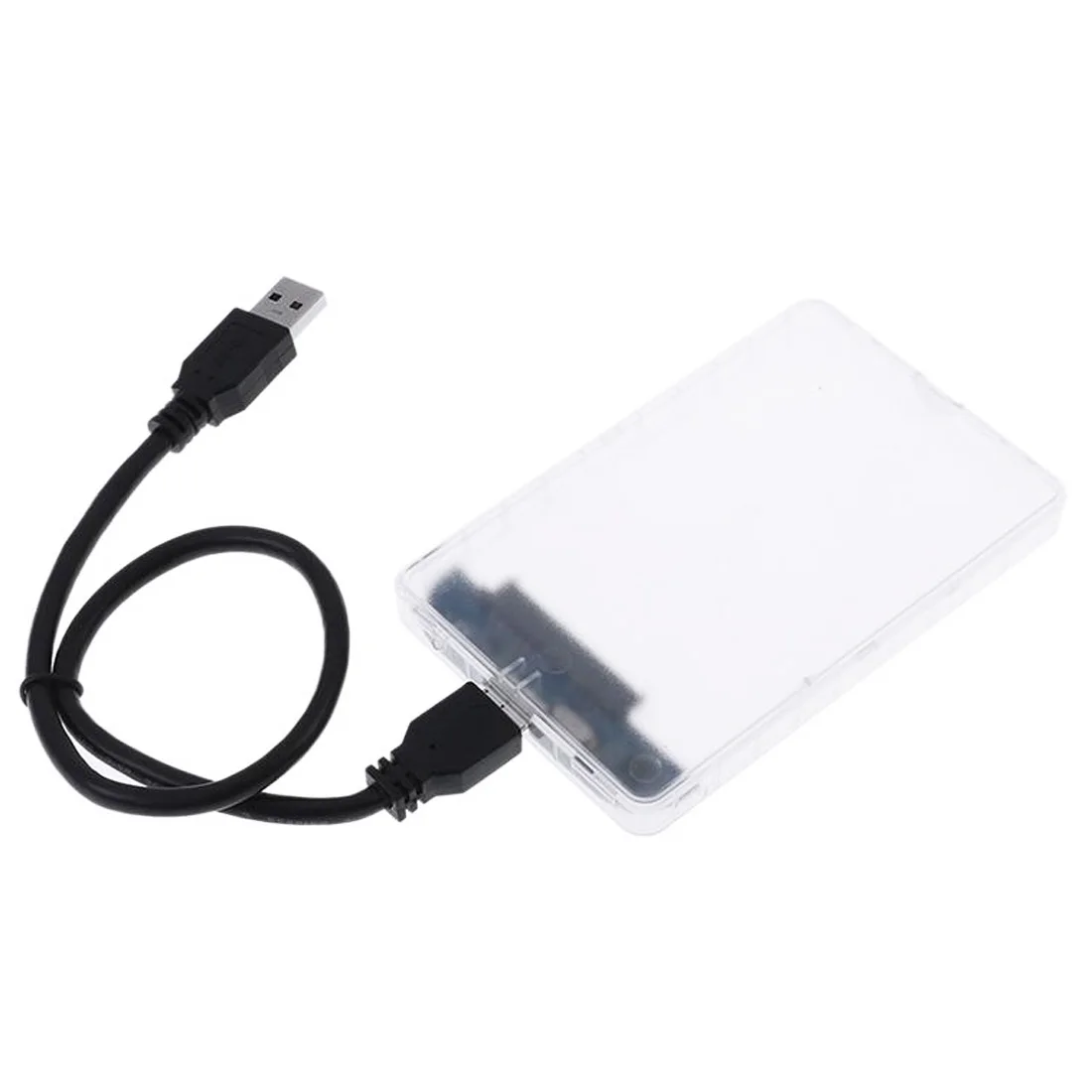 2," SATA USB 3,0 HDD корпус жесткий диск Внешний ноутбук мобильный диск чехол коробка прозрачный корпус ABS