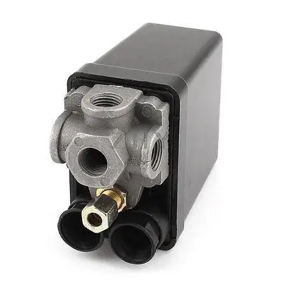 

Air Compressor Pressure Switch Control Valve 4 Port 175 PSI AC 240V 20A