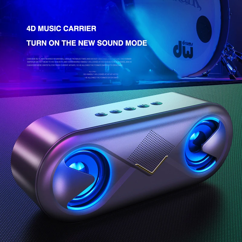 Автомобильная Беспроводная bluetooth колонка сабвуфер усилитель автомобильный