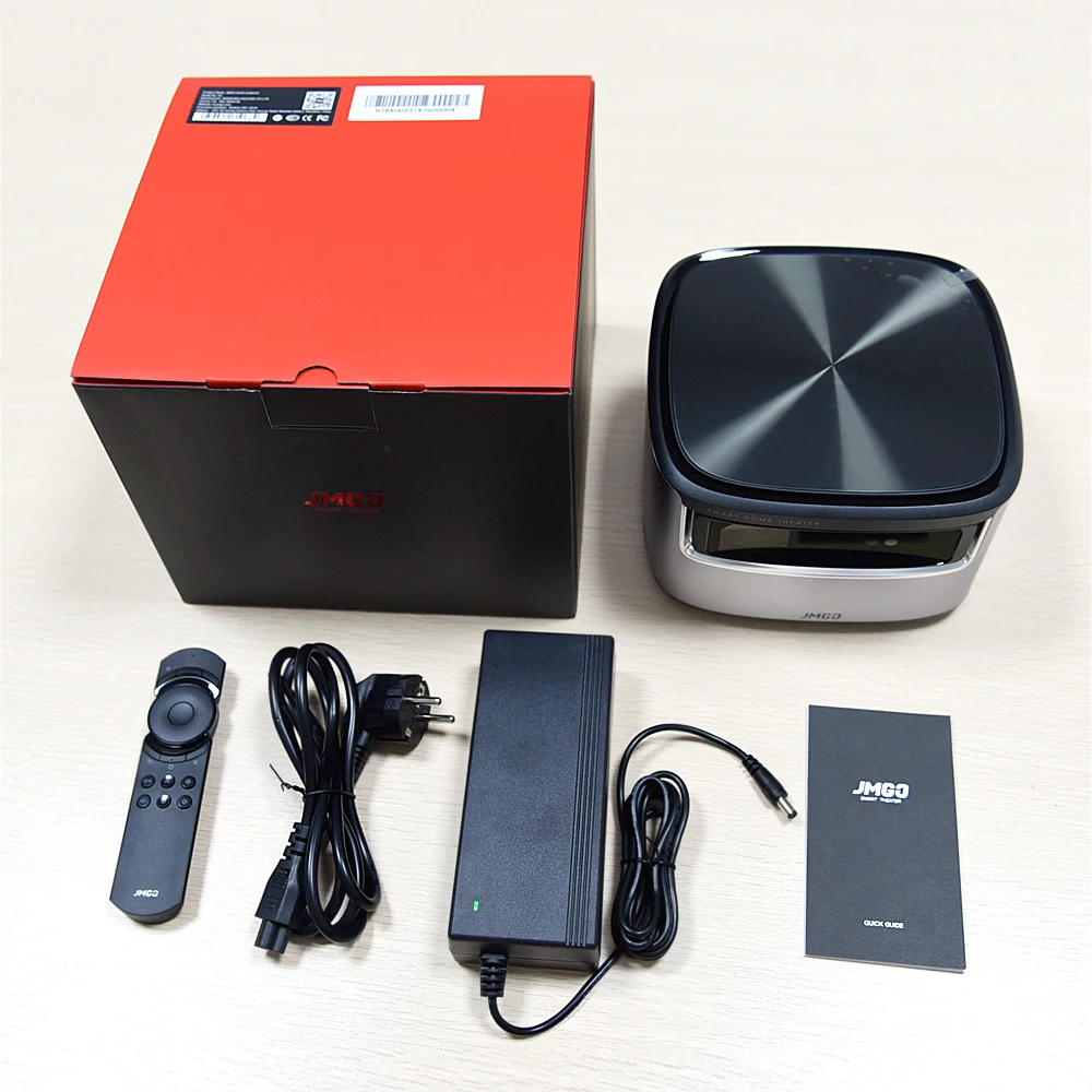 JMGO N7 1080P DLP проектор 1300 Ansi Full HD Поддержка 4K ТВ Видео с Android Wifi 3D домашний кинотеатр