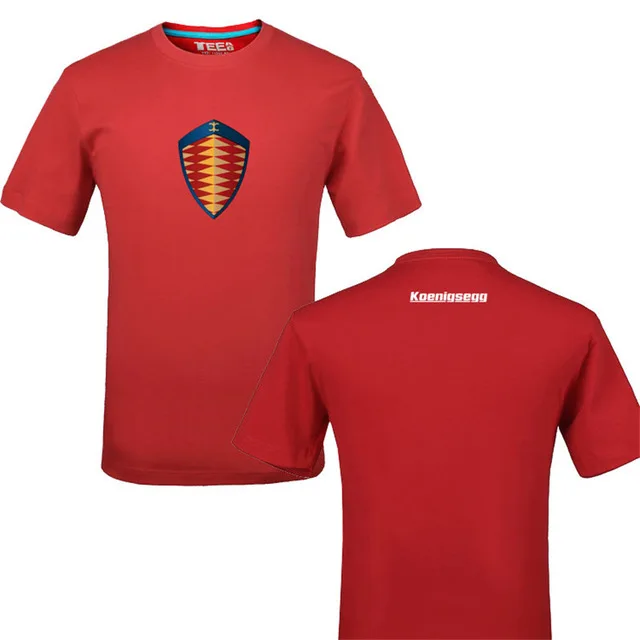 Креативная Дизайнерская футболка с логотипом Koenigsegg, однотонная хлопковая футболка, мужские Новые поступления стильных мужских футболок с короткими рукавами f