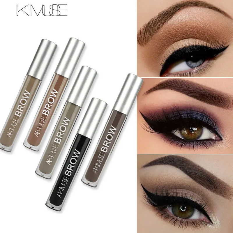 

KIMUSE Eye Eyebrow Gel Makeup Tattoo Eyebrows in 2 Mins Black Brown Tint Waterproof Eyebrow Makeup Gel Eyebrow Pencil