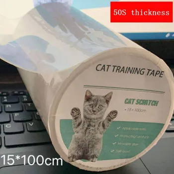 

Pet Cat Scratcher PVC Pad Home Furniture Anti-Scratch Protector Cat Kitten Playing Mat Sofa Guard Clear Sticker 2020
