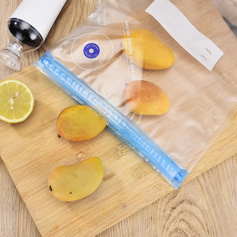Food-Storage-Bags Vacuum-Bag Reusable Handheld for Bpa-Free 5pcs 10pcs/Lot