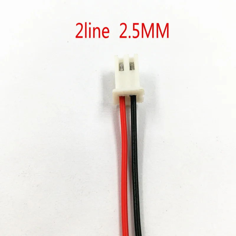 Синий taiyang 1000mAh 3,7 v аккумулятор 553450 553550 5,5*34*50 мм - Цвет: plug 2.5mm