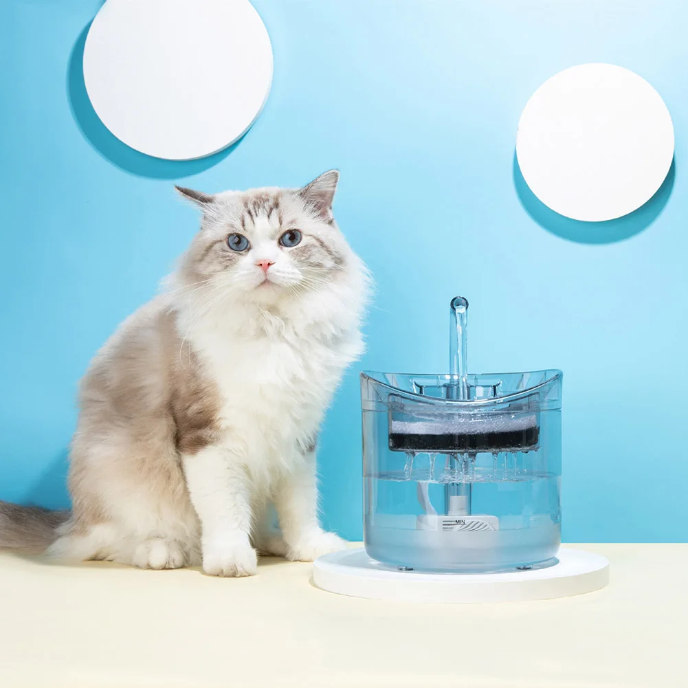 Ultra Quiet Water Feeder Drinking Fountain Automatic Feeder with Faucet for Cat Kitten Puppy Health Care Supplies
