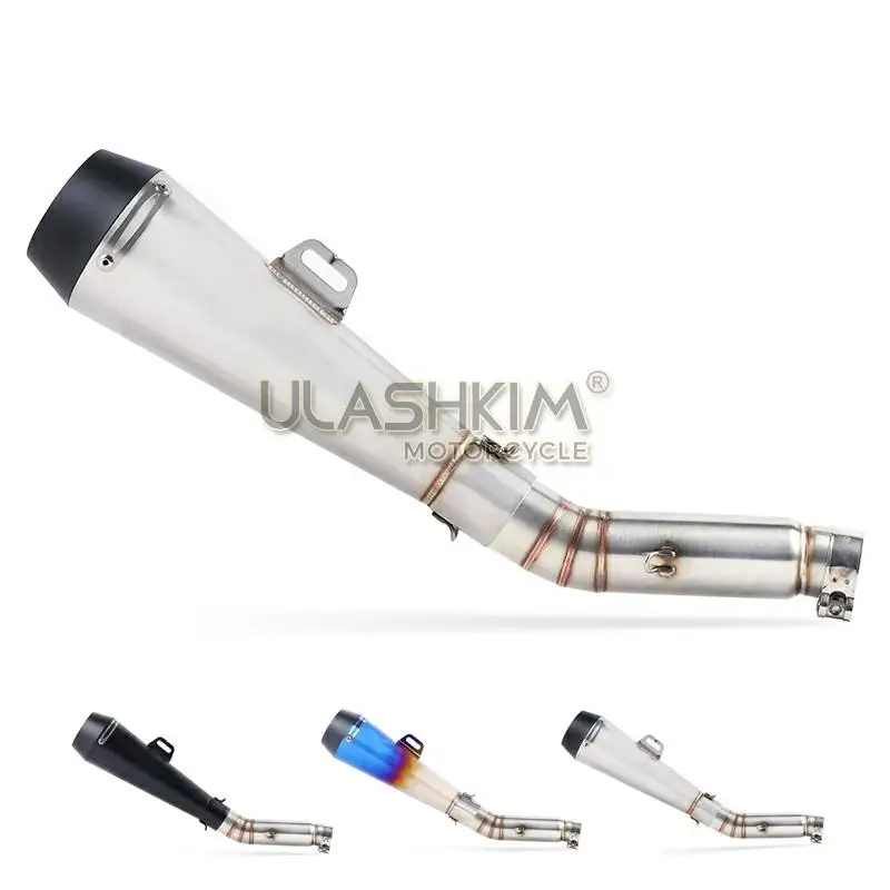 Выхлопная труба глушителя мотоцикла средняя без шнуровки для HONDA CBR400 CB500R CBR500R 2013