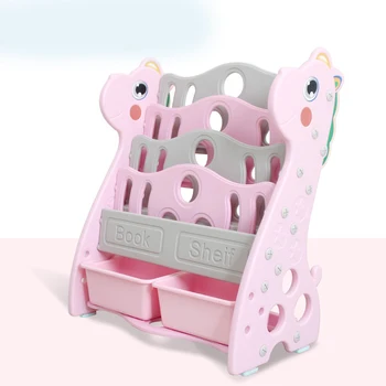 

Children's Bookshelf on The Ground Simple Shelf Economic Student Bookcase Kindergarten Children's Picture Book Shelf 2020