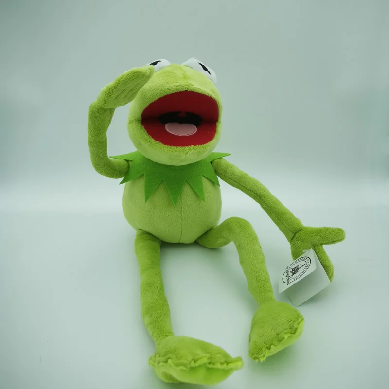 45cm=17.7inch Cartoon The Muppets KERMIT FROG Stuffed animals