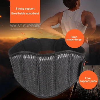 

Adjustable Weightlifting Belt Fitness Bodybuilding Gym Belt Weight Lifting Squat Training Waist Support Weightlifting Equipment