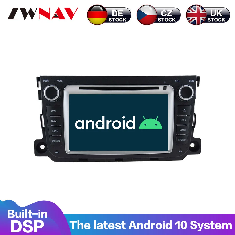 

Android 10 With DSP Carplay IPS Screen For Mercedes Benz Smart 2013 - 2018 GPS Navigation Auto Radio Multimedia player