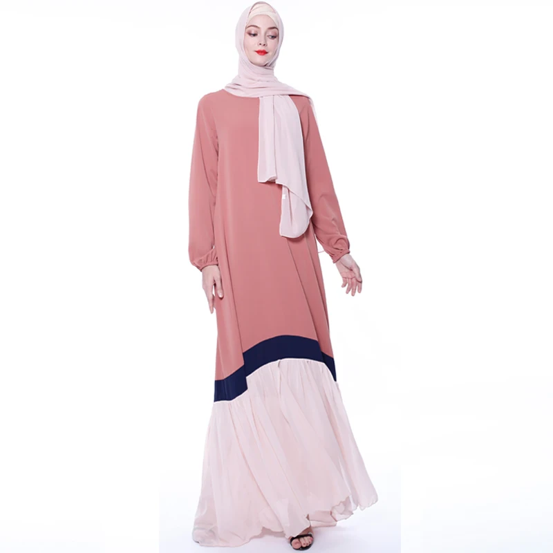 Abaya Дубай Eid арабское длинное мусульманское платье для женщин Caftan Пакистан Турция исламское платье ХИДЖАБ КАФТАН Vestidos одеяние мусульмане Longue