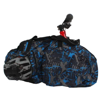 

Storage Bag Balance Bike Durable Package Double Zipped Universal Waterproof Fabric Multi Pocket Holder Children Detachable Strap