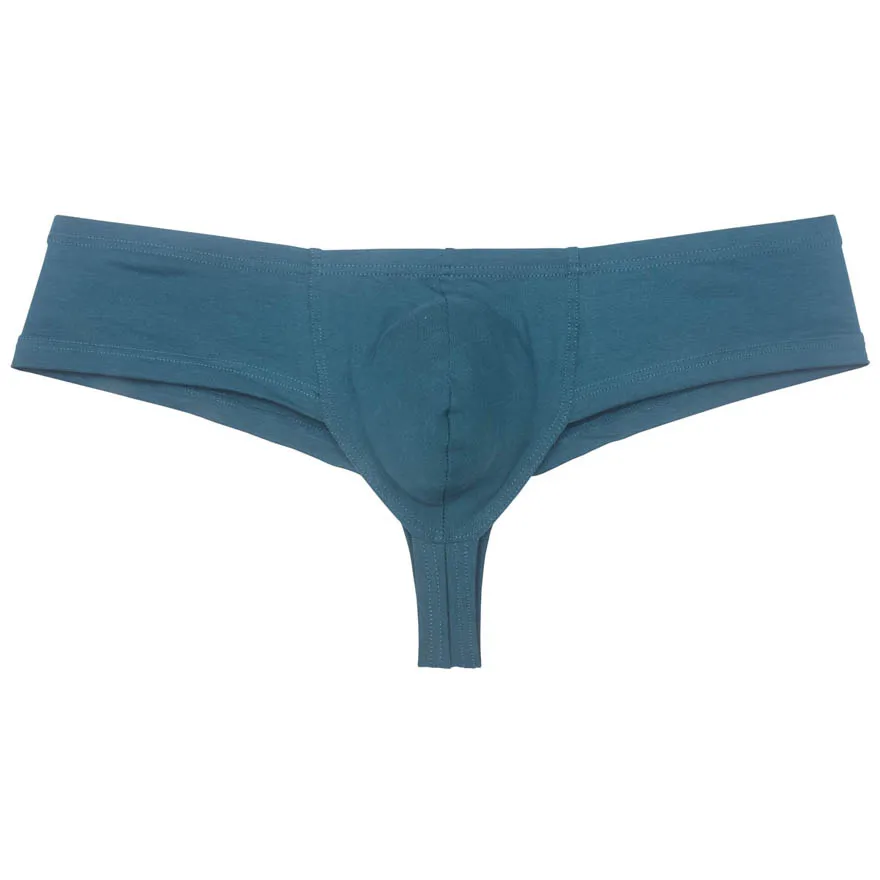 Men Underwear Cotton Cheeky Boxer Briefs Trunks Men's Panties Brazil Bikini Bottoms Male Skimpy Pouch Shorts