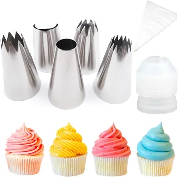 

Cupcake Decorating Tips Extra Large Piping Icing Tips