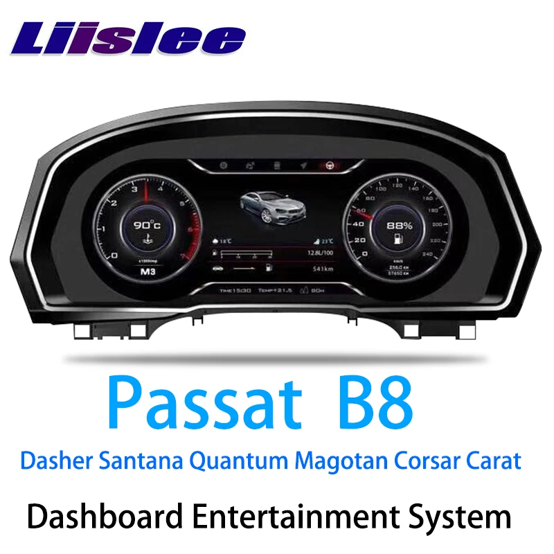 Датчики спидометра Liandlee для приборной панели ЖК датчики Volkswagen VW Passat B8 CC Dasher