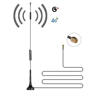 

SMA 7DBi High Gain 4G LTE GPRS GSM 2.4G WCDMA 3G Antenna With Magnetic Stand Base