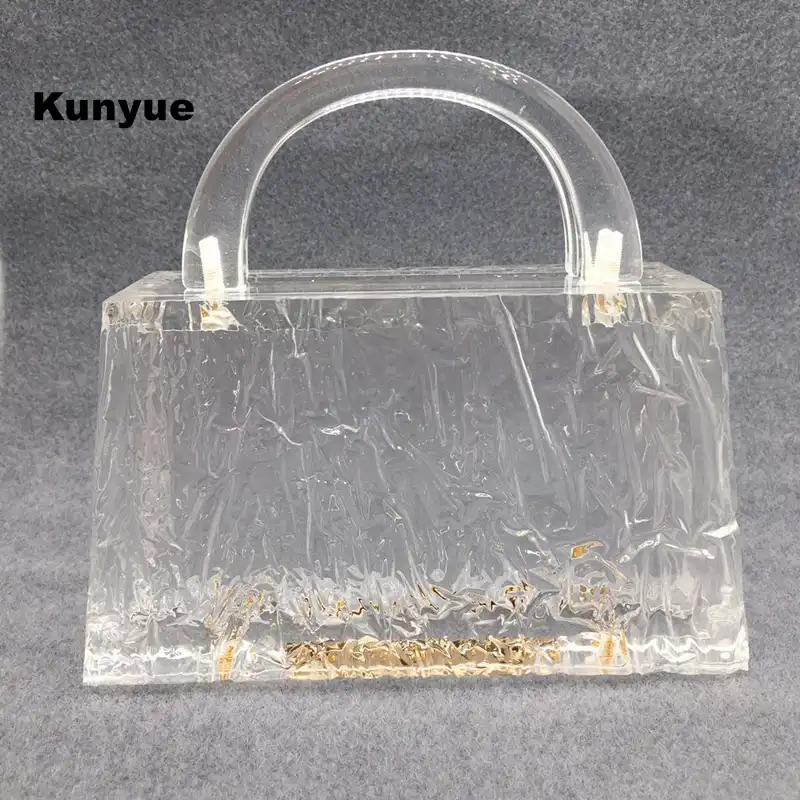 clear evening bag