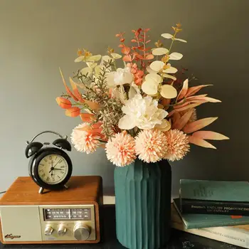 

1Pc Simulation Dandelion Branch Simulation Flower Bouquet Fake Flower Plant