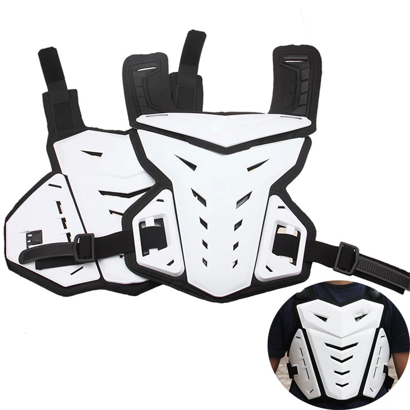 POSSBAY Motocross Professional Armor White Off Road Racing Motorcycle Armors Jacket Protective Gear For Scoyco Bike | Автомобили и