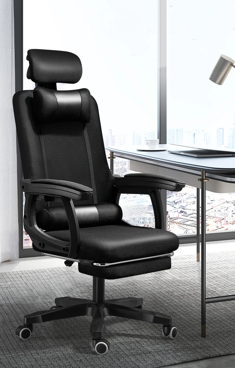 Description Picture 2 of itemHome Comfortable Breathable Mesh Computer Chairs Rotary Lifting Gaming Chair Office Furniture Sofa Armchair Manager Office Stool