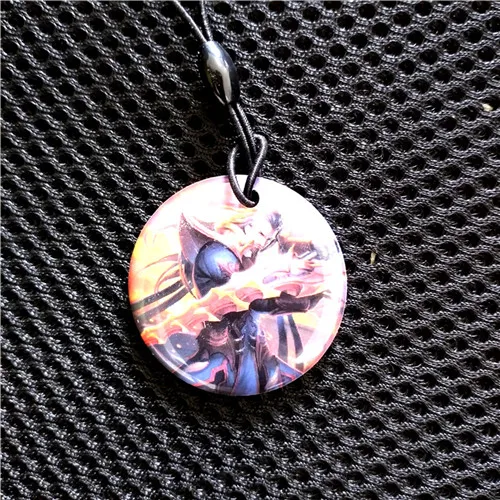 B 13.56MHz UID Changeable RFID IC Card Tag Token Key Chain Keyfob KEYRING Access Control Card Rewrite write ABS Plastic TAG - Цвет: B