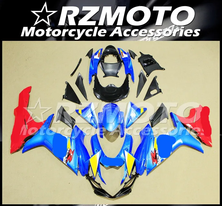 ABS мотоцикл обтекатель комплект для SUZUKI GSXR600 750 L1 L2 L3 2011- год кузов литьевая форма Магазин № 1200
