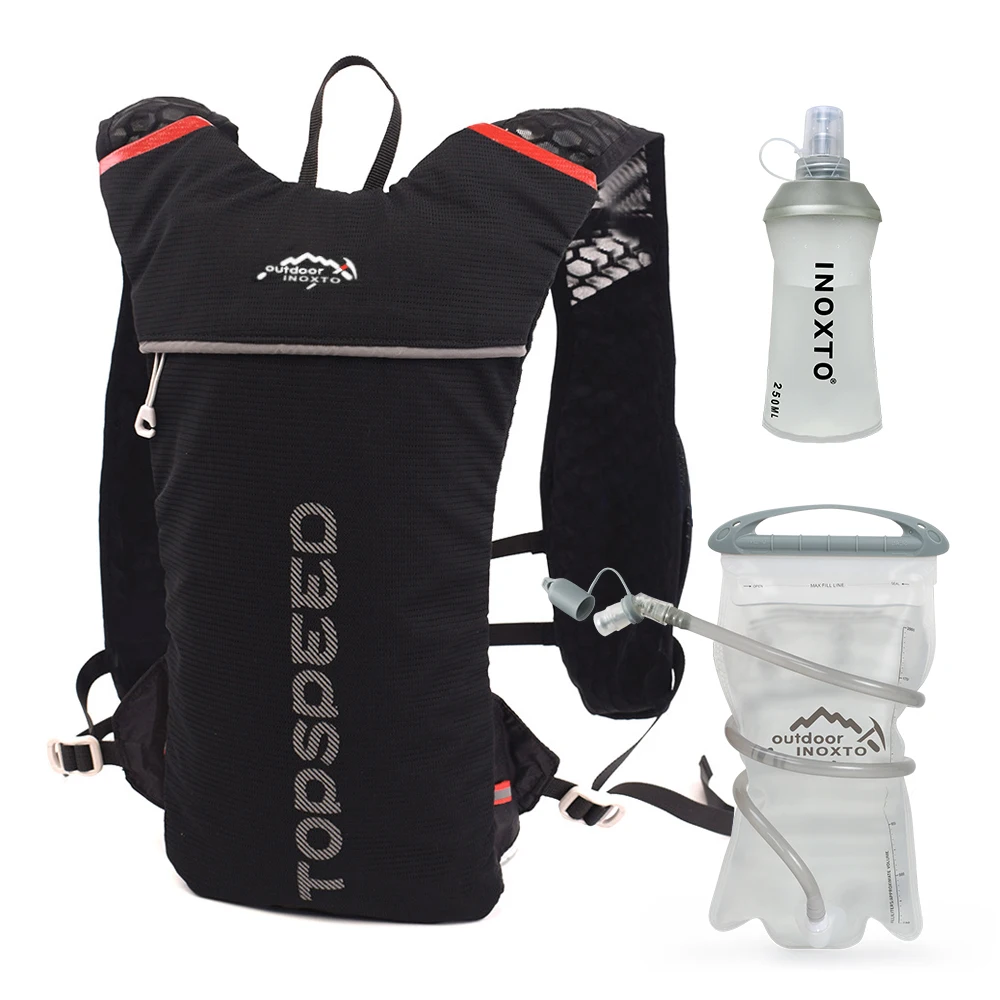 Inoxto Trail Running5l Ultralight Backpack Hydration Jogging Vest Pack