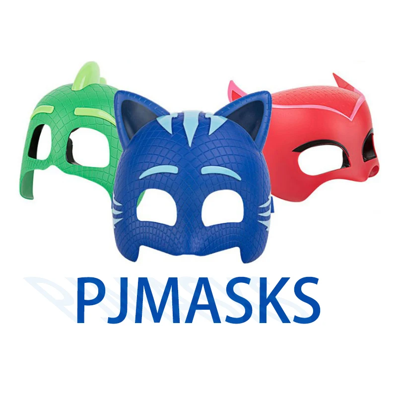 6 шт./компл. мультфильм с капюшоном с рисунками Pj Mask для игрушка с рисунком героев мультфильма «Герои в масках», кэтбой OwlGilrs маски Гекко Аниме Фигурки игрушки для Детский подарок S63