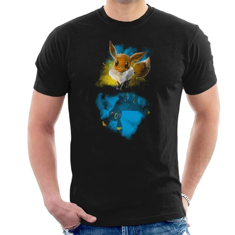 New Printed Funny Men Eeveelution Umbreon Men's T-Shirt Women tshirt | Мужская одежда